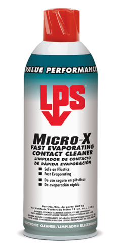 Micro-X Fast Evaporating Contact Cleaner